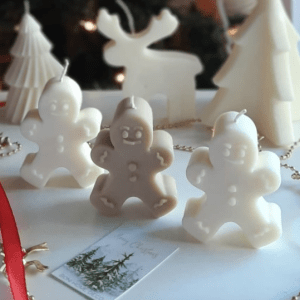 Gingerbread Holiday Candles